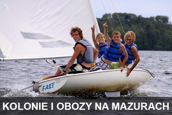 kolonie i obozy na Mazurach