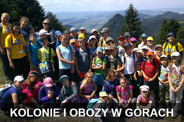 kolonie i obozy w górach